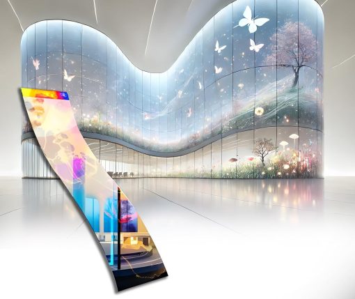 glass led screen panels